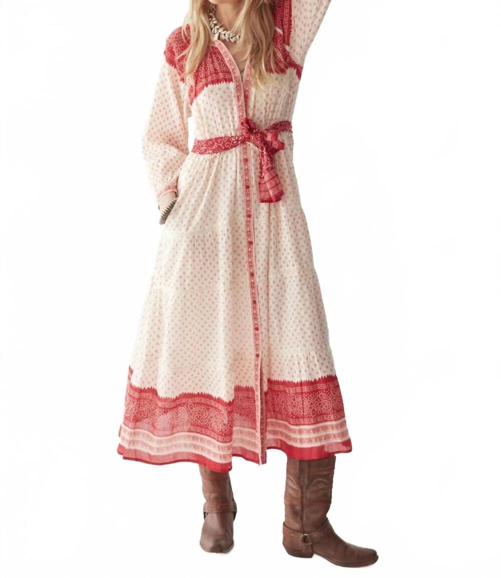 NEW MAISON HOTEL triana dress in passion red
